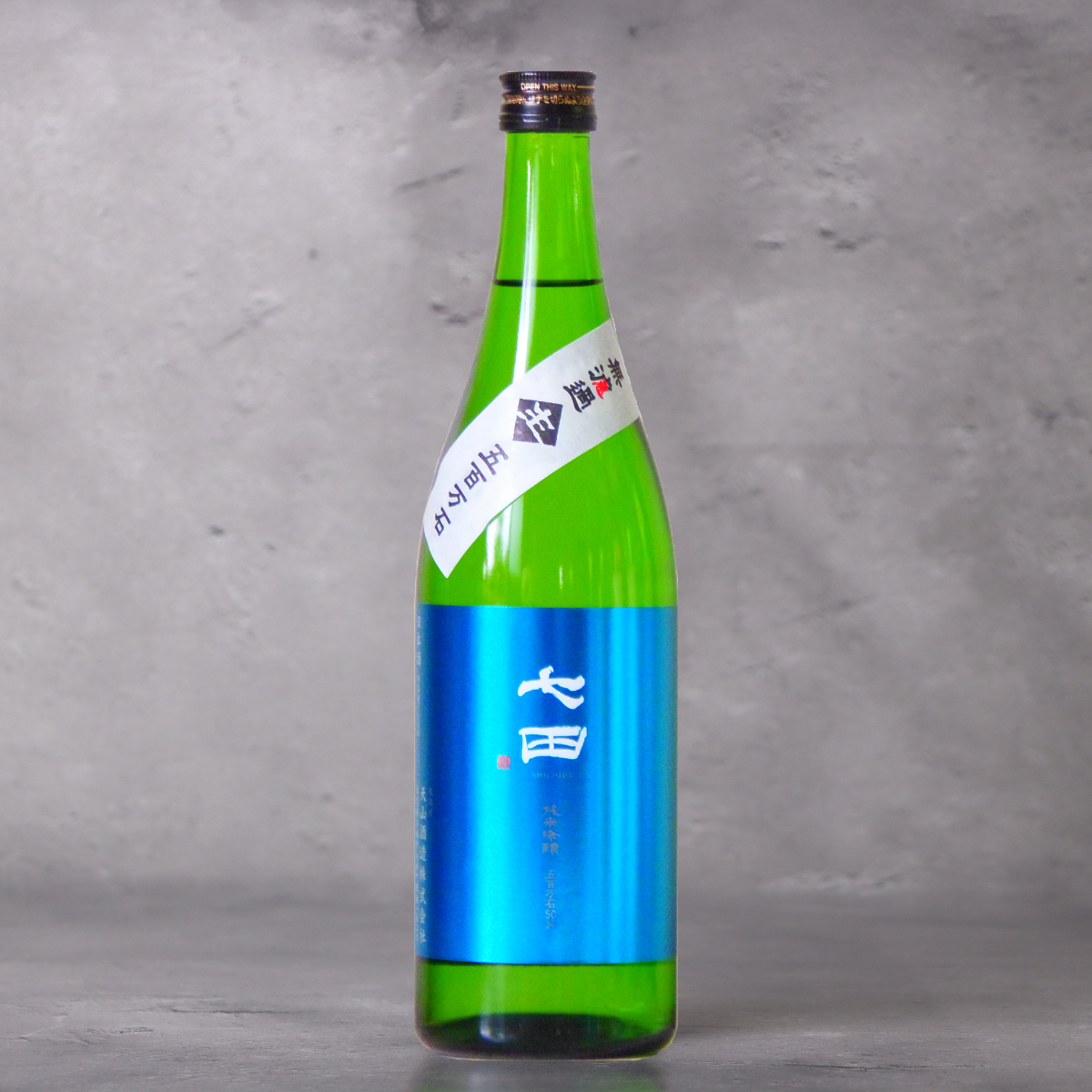 七田 純米吟醸 五百万石 無濾過生 720ml