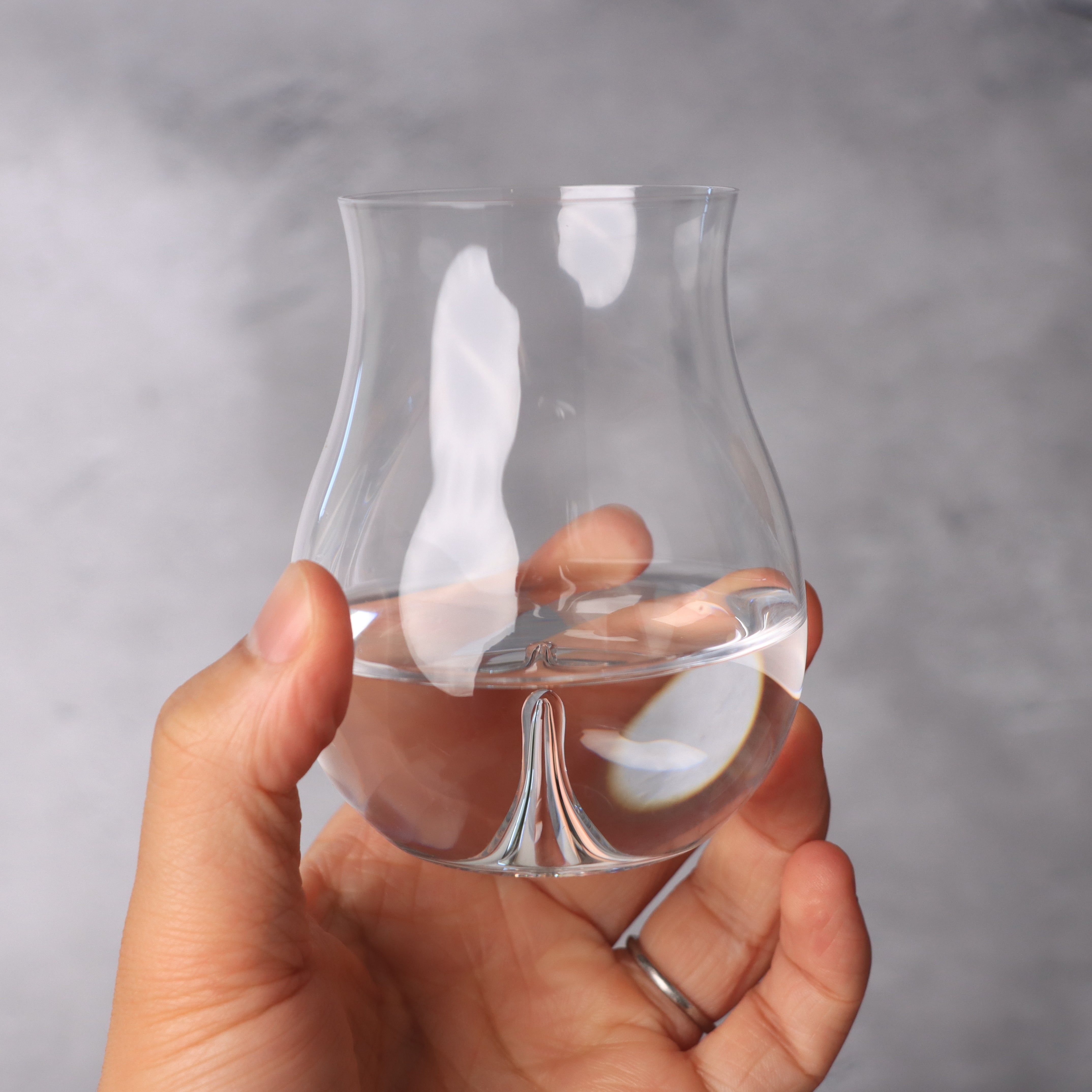 うすはり　酒道具　松徳硝子　タンブラーグラス　大きさ違い　5客　未使用品 松徳硝子 うすはり 酒道具（タンブラー5種類セット） 木箱入