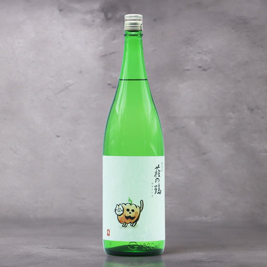 萩の鶴 別仕込 ハロウィン猫ラベル 1800ml