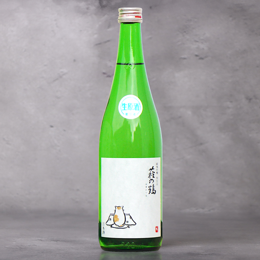萩の鶴 純米吟醸 こたつ猫ラベル 生原酒 720ml