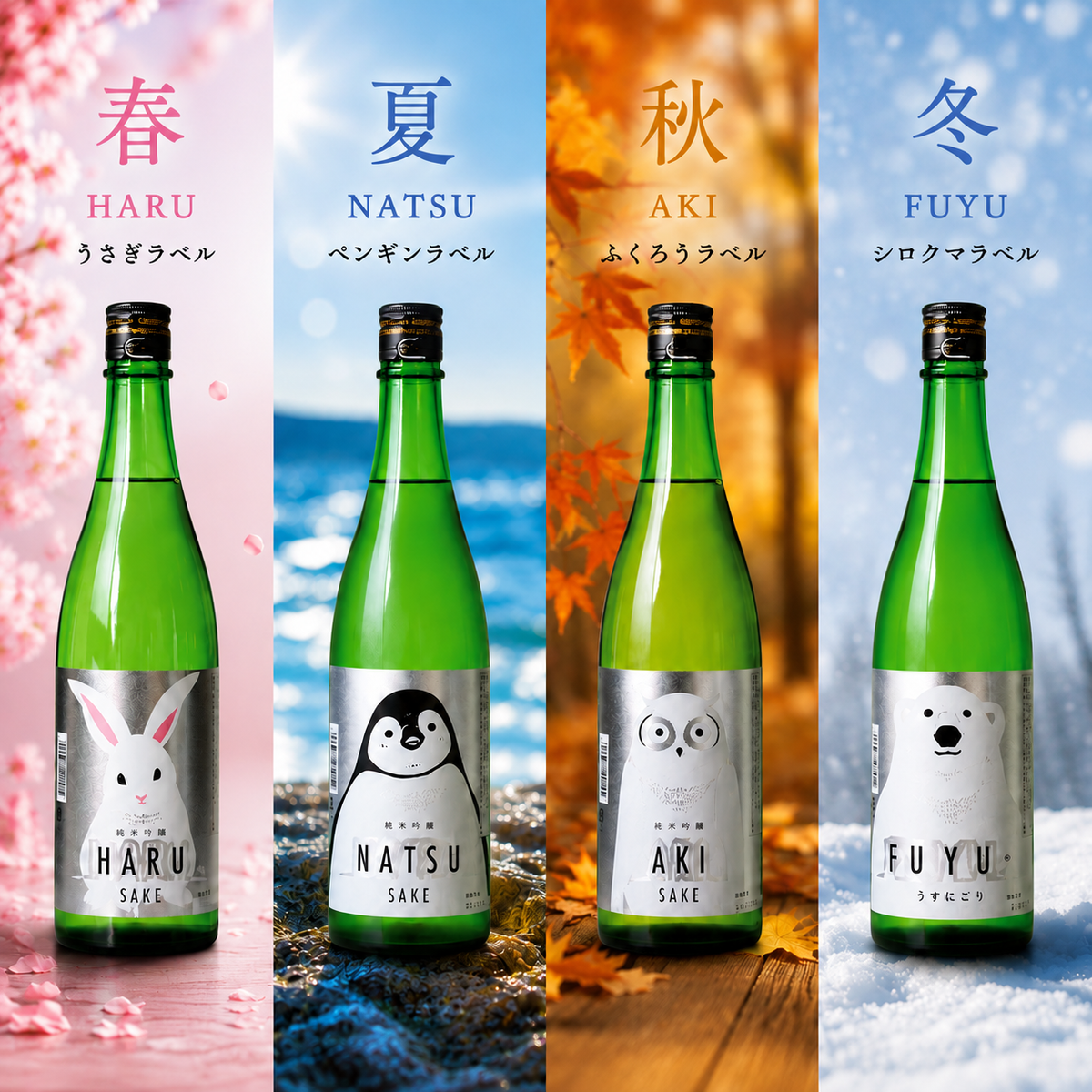 寒紅梅 純米吟醸 AKI ふくろう 720ml