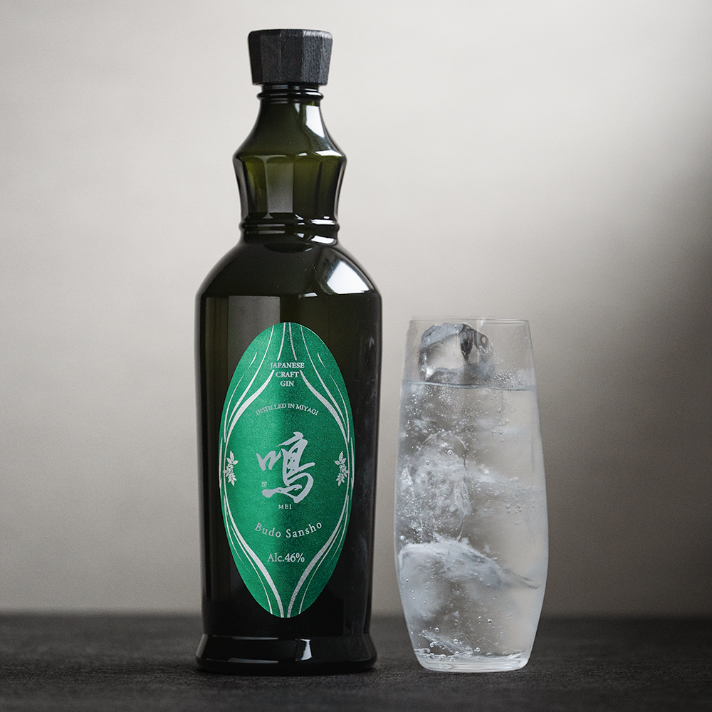 【予約】クラフトジン 鳴 (メイ) ぶどう山椒 700ml【9月21日ごろ発送開始】