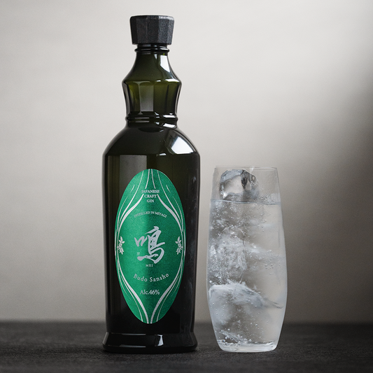 【予約】クラフトジン 鳴 (メイ) ぶどう山椒 700ml【9月21日ごろ発送開始】