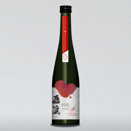 磊眞-RAIZIN- スパークリング 和紅茶 500ml