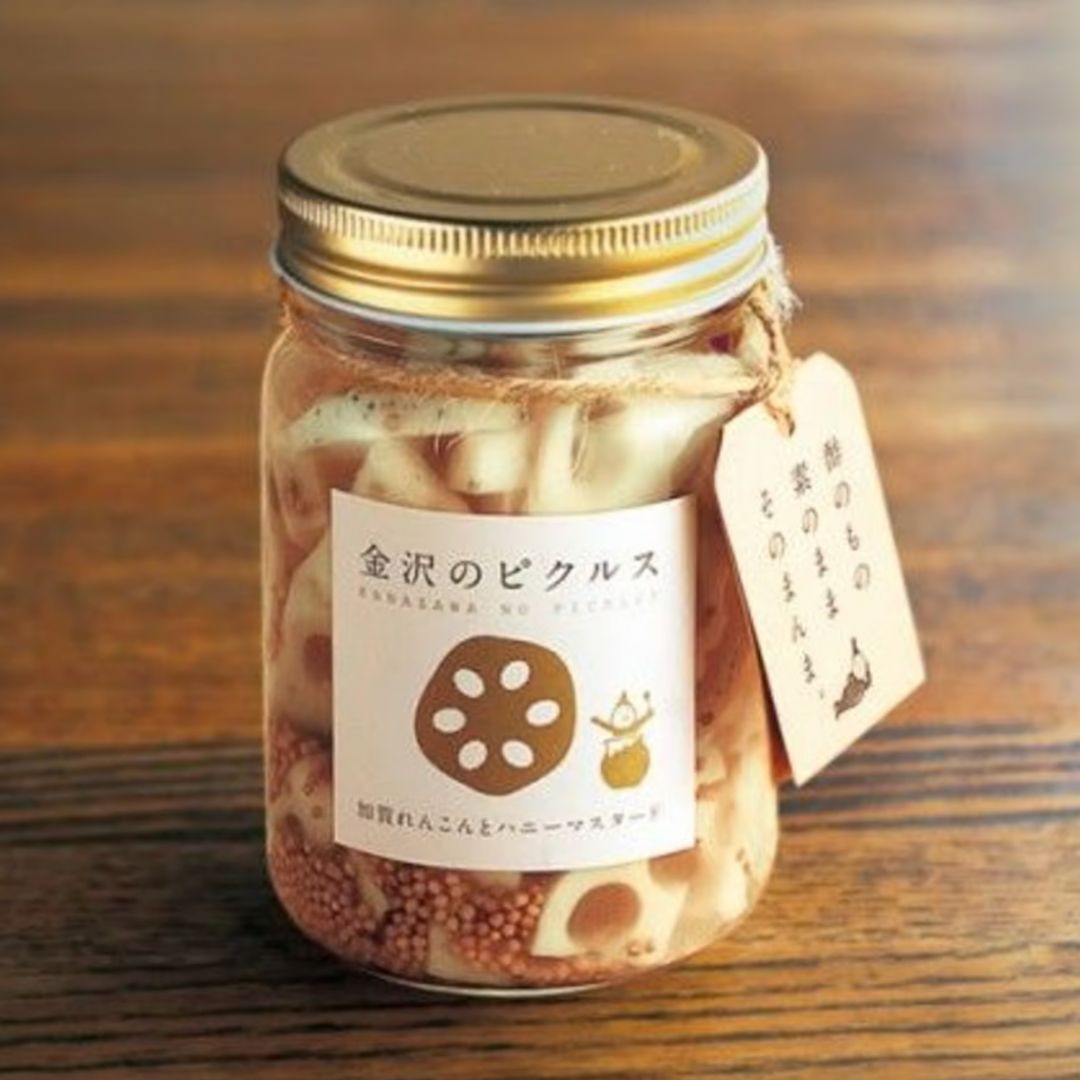 加賀れんこんとハニーマスタードピクルス（石川県）[無添加おつまみ] ※日本酒と同梱可