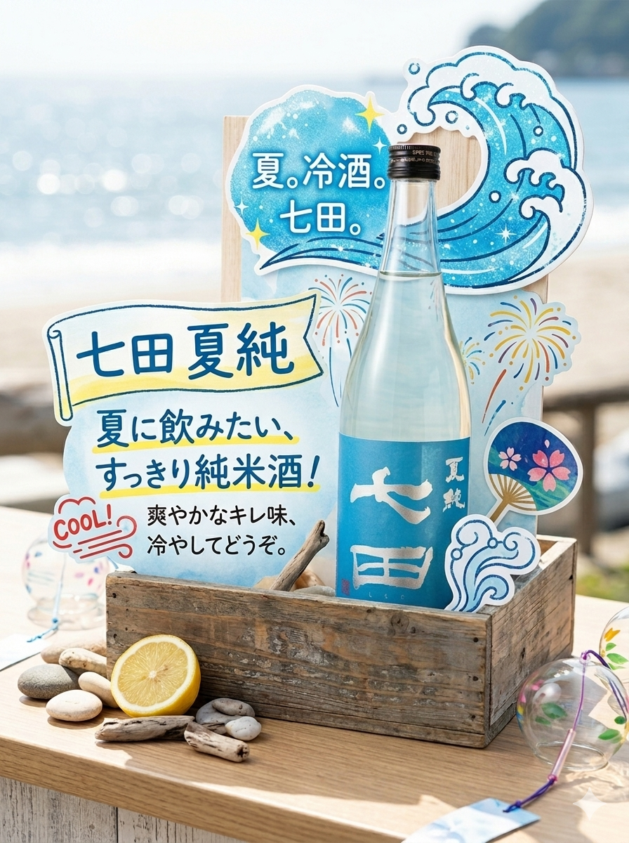 七田 夏純 純米酒 720ml