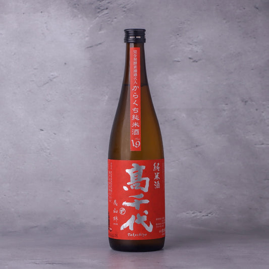 髙千代 からくち純米酒 プラス19 720ml（髙千代）