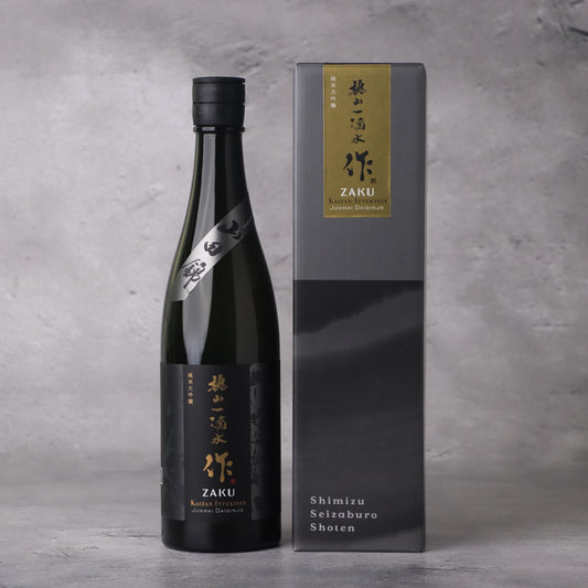 作(ざく) 槐山一滴水(かいざんいってきすい) 純米大吟醸 750ml