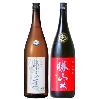 日本一の日本酒セット あたごのまつ ・勝山「献」（1800ml×2）